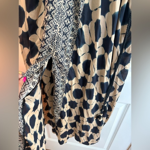 Zara Printed Caftan Maxi Dress – Sequin Detail – XS-S – NWT - Picture 10 of 15